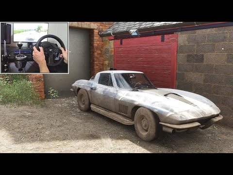 Rebuilding A Chevrolet Corvette Stingray 427 Forza Horizon 4 Steering Wheel Shifter Gameplay