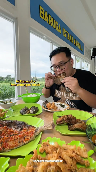 Lesehan istana mappala gowa #makassar #kuliner #food