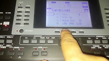 Download style korg microarranger แบบทีละจังหวะลง user 1 2 3