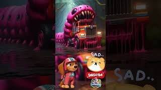 Paw Patrol as TRUCK-WORM HYBRID💥💥#patrol #paw #pawpatrol #trending #transformation #cartoon