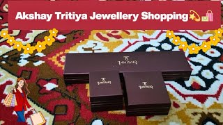 My Tanishq Gold Jewellery Shopping for Akshay Tritiya💫❤️