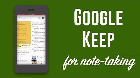 How to use Google Keep on your phone for voice notes