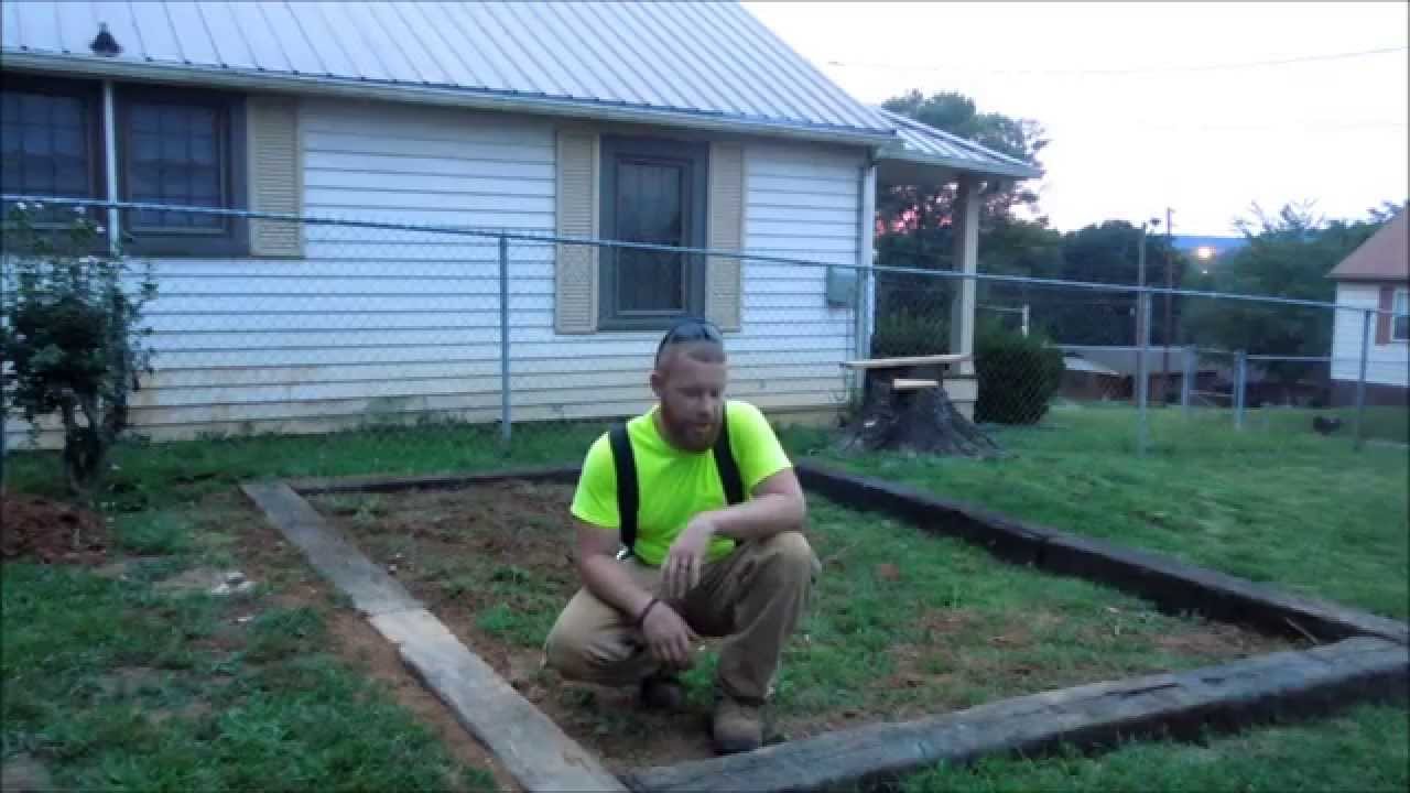 How to Build a Greenhouse Part1 "The Foundation" by 