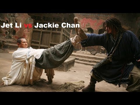 Jet Li vs Jackie Chan Efsane Dövüş Sahnesi | Yasak Krallık