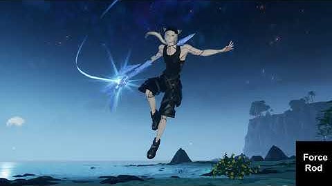 [PSO2:NGS] Bouncer vs Techter vs Force | Tech Damage Comparison (exact same lvl and pot%)