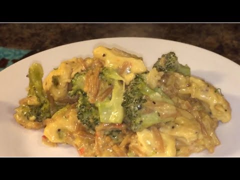 Cheesy Chicken Broccoli Rice Casserole