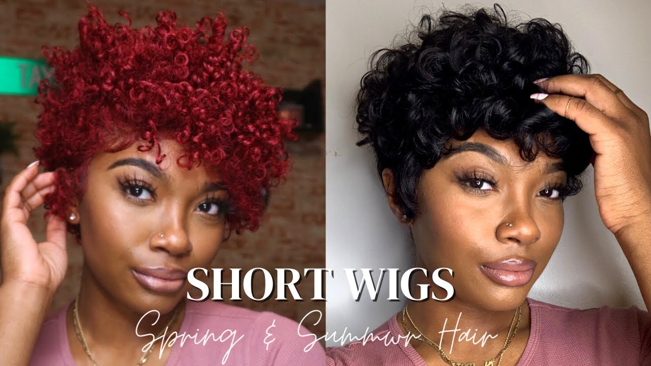 2 Short Synthetic Wigs! 😍 Get Ready for Spring & Summer | Sasha & Mali | Tiasia Cockrell