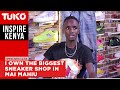 His Father gave up on him but his mother believed in his vision now he owns a sneaker shop | Tuko TV