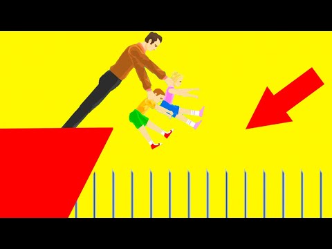 КАК ВЫЖИТЬ? БЕЗУМНЫЙ МУЖИК СКИНУЛ НА ОСТРЫЕ ШИПЫ! САМЫЙ УГАРНЫЙ УРОВЕНЬ В ХЭППИ ВИЛС (Happy Wheels)