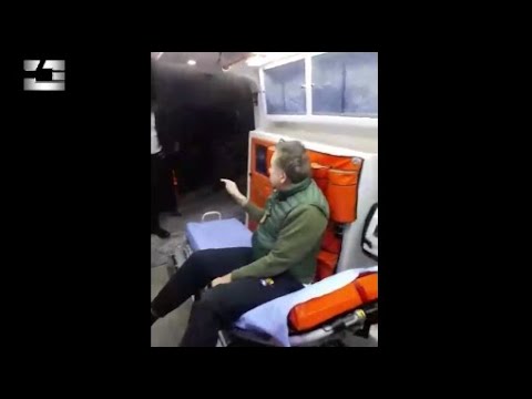 ჩემი ფეხით არ წამოვალ!-სააკაშვილის გლდანის ციხეში გადაყვანის ვიდეოს პენიტენციური სამსახური ავრცელებს