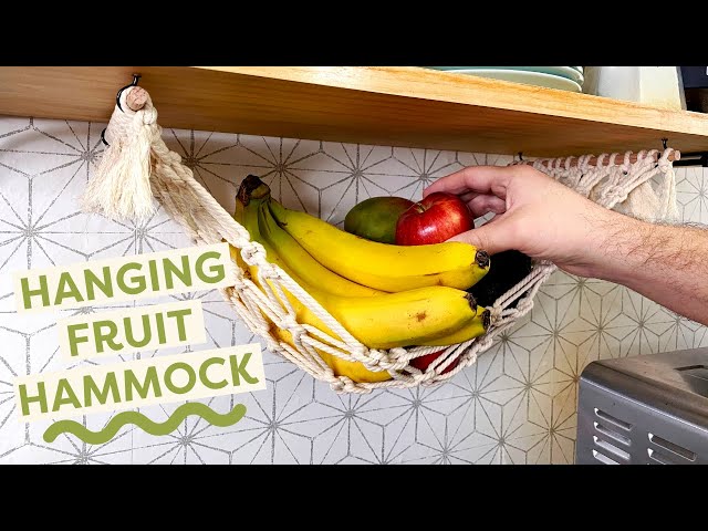 Fruit Veggie Hammock RV Hammock Produce Hanger Banana Hanger