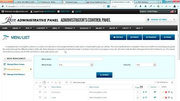Eicra Titorial - How to Activate or De-activate Menu or Sub-menu