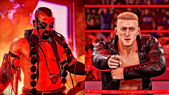 WWE 2K22 Boogeyman vs Ilja Dragunov MOST WANTED PACK DLC  4K HDR Gameplay - Legend Difficulty