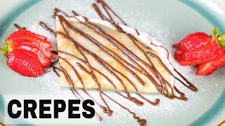 How to Make Crepes | Easy Homemade Crepes Recipe