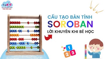 Cấu Tạo Bàn Tính SOROBAN - Lời Khuyên Khi Cho Bé Học -TOPKID