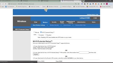 cisco linksys E1200 set up Wireless and mac filtering