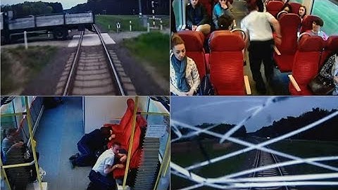 Polish train driver hailed a hero for dashing through carriage to warn passengers of impending crash