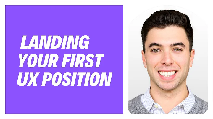 Tips for Landing Your First UX Designer Role