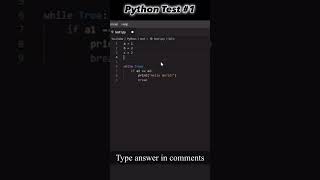 Only experienced python programmers can solve this. #shorts #python #programming