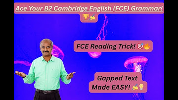 B2 FCE Gapped Text Practice 📝🔍 | Cambridge English Reading Class 📘✨