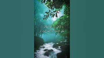 ﴿إِنَّ المُتَّقينَ في جَنّاتٍ وَنَهَرٍ...﴾ - آخر سورة القمر وأول سورة الرحمن - الشيخ عبدالباسط