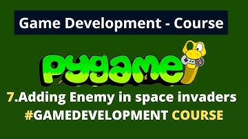 Python Game Development in Hindi 2023 |  Adding Enemy into space invaders | Game development #7