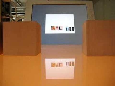 Tangible User Interface on a table