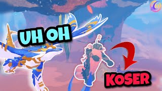 THIS IS CHAOS!!💀 Banishii experience funny moments - Creatures of Sonaria