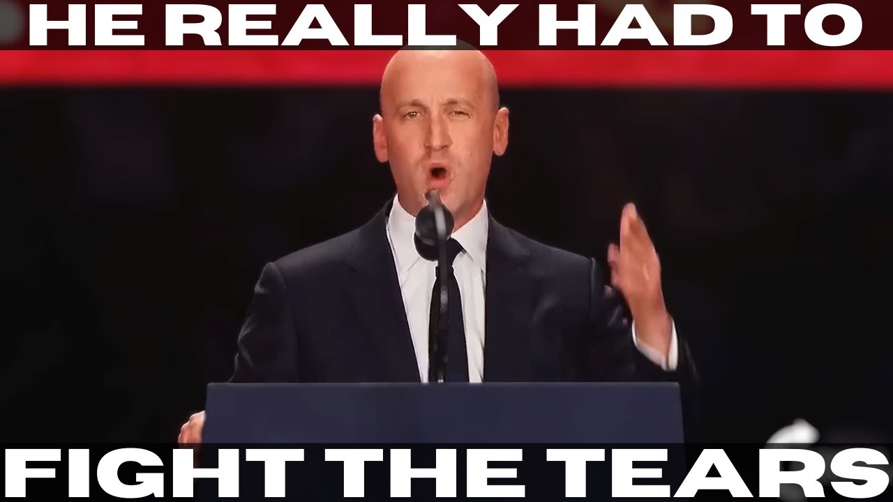 This Is Hands Down Stephen Miller's Most Moving Speech Ever.