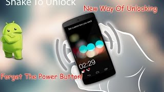 Shake To Unlock Your Android Device! | NO ROOT REQUIRED screenshot 4