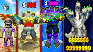 FRANKLIN UPGRADING $1 BLACK HULK to $1,000,000,000 in GTA 5!