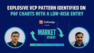 Explosive VCP pattern on P&F charts with a lowrisk entry | Abhijit Phatak | Prakash Tejwani