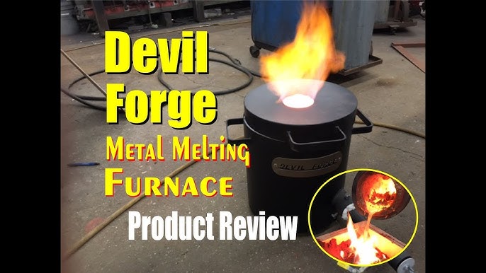 Devil Forge DFSW2 Propane Forge - Unboxing, Assemby, & First Firing 