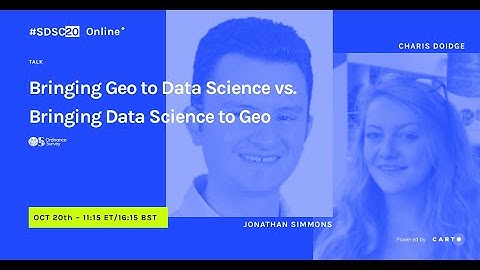 Bringing Geospatial to Data Science vs Data Science to Geospatial | Ordnance Survey