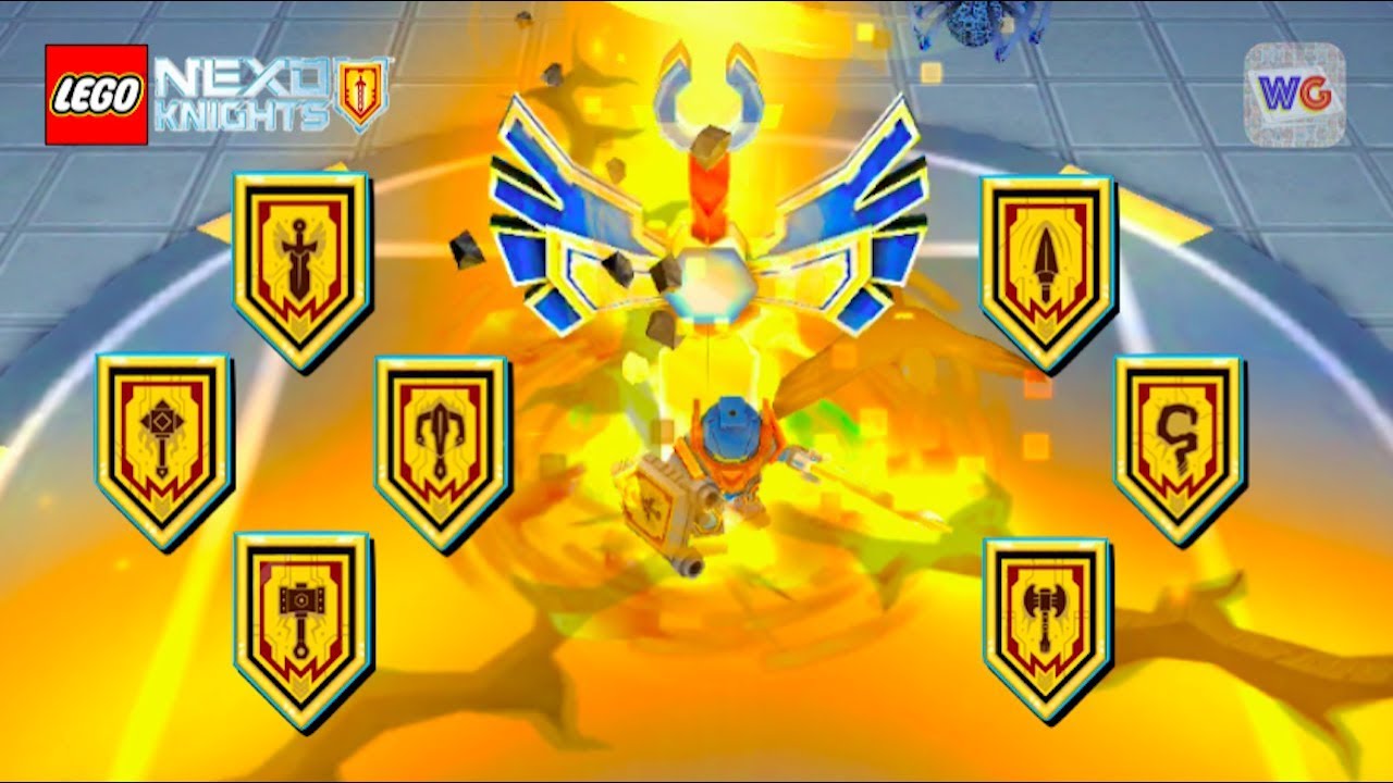 lego nexo knights all shields