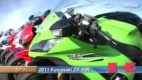 2011 Kawasaki ZX-10R Track Comparison