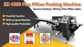 Revolutionize Your Packaging Efficiency with Our High-Speed Pillow-Type Packaging Machine!