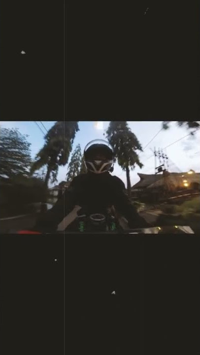 Story wa 30 detik naik motor pake gopro