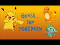 Guess... the POKEMON using EMOJI'S  | EMOJI quiz | EMOJI challenge | EMOJI game