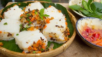 3 BƯỚC LÀM BÁNH ĐÚC MẶN NƯỚC CỐT DỪA NGON BÉO TẠI NHÀ - CKK