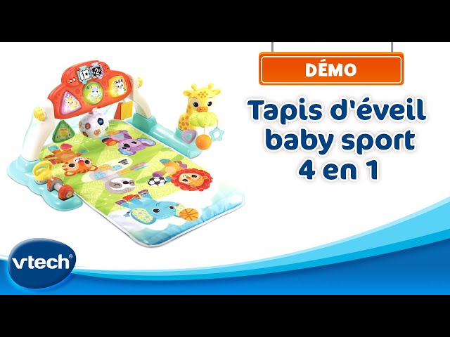 Tapis d'Éveil Baby Sport 4 en 1 - Vtech - Jouet d'Activité et de