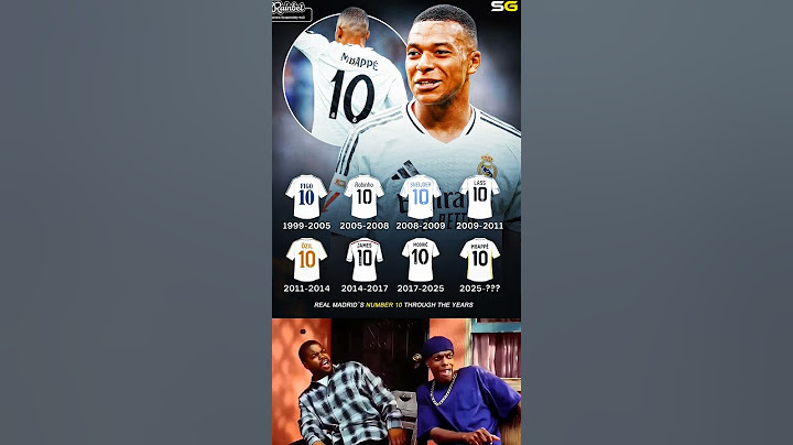 The iconic number 10 at Real Madrid will now reportedly be worn by Kylian Mbappe 🌟🔟