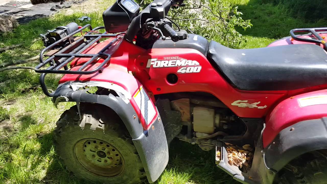 1995 honda foreman 400 specs