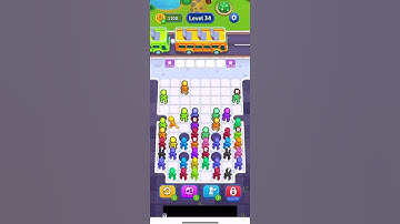 Bus Jam Level 34 Walkthrough Solution