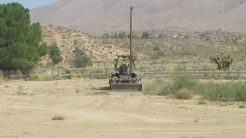 Skip Loader Grader work 2 of 2 by Operator Garrison