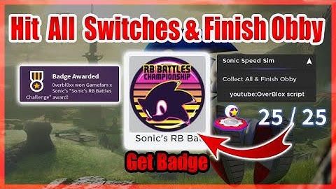 [RB Battles] Sonic Speed Simulator Script • Get Badge *Roblox Event*