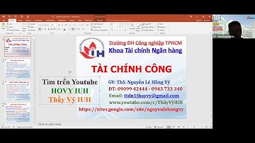 💰Giới thiệu môn học Tài chính công 🔥 Học online trên Zoom Hovy IUH Trường Đại học Công nghiệp TP.HCM