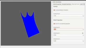 Cloth Simulation (C++, OpenGL, QT)