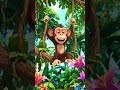 Monkey Masti 🐒🎉#cutemonkey #funny #shorts #explore #@toonverseai1-d7w