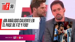 ¡IMPERDIBLE DEBATE sobre la victoria de Uruguay ante Argentina en el pase de #ESPNF90!